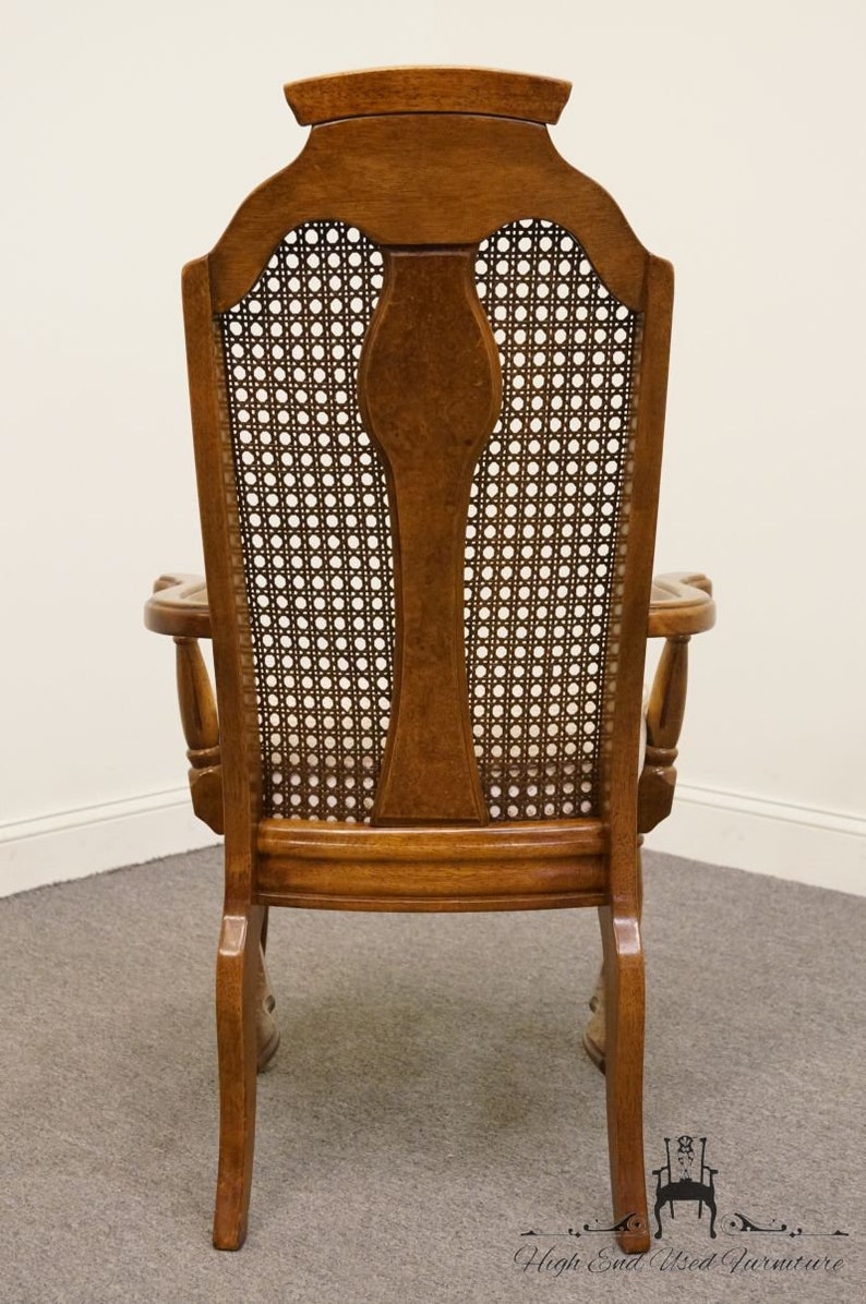 Set Of 2 Henry Link / Dixie Contemporary Style Cane Back Etsy