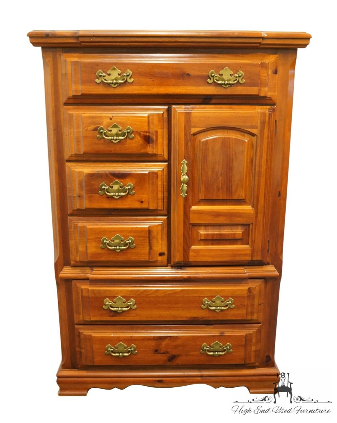 BROYHILL FURNITURE Rustic Country Style Solid Knotty Pine Etsy