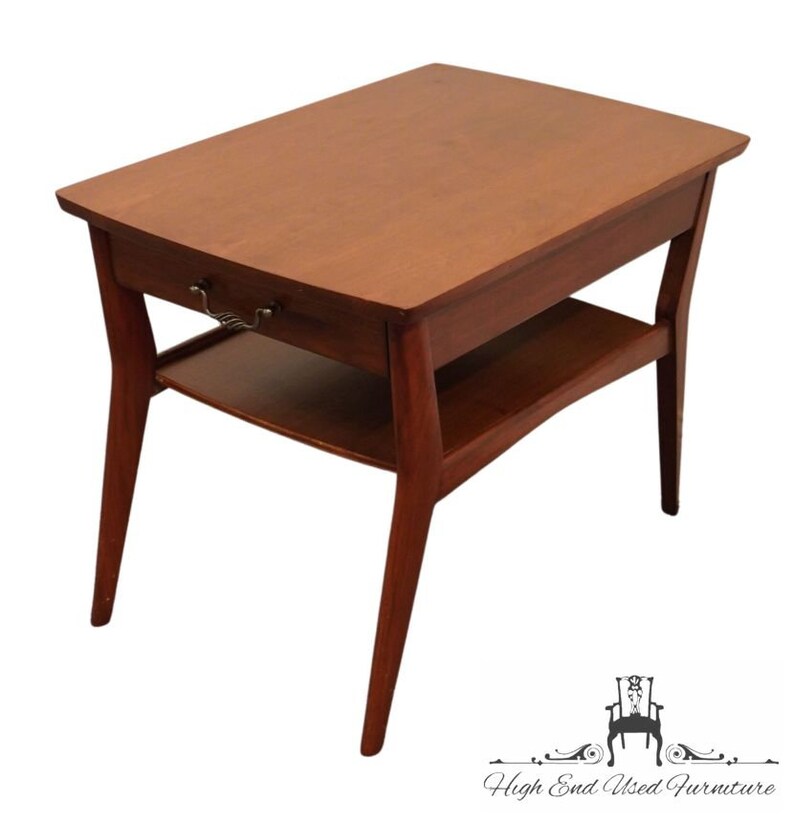 MERSMAN MCM Mid Century Modern 19x31 Accent End Table Etsy