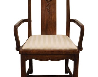 THOMASVILLE Mystique Collection Asian Chinoiserie Dining Arm Chair