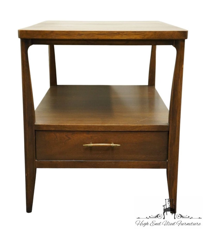 BROYHILL FURNITURE MCM Mid Century Modern 20 Accent End Etsy