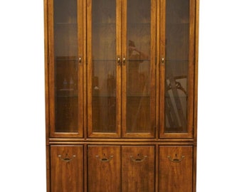 DREXEL HERITAGE Accolade Collection Italian Campaign Style 45" China Cabinet 955-414-2