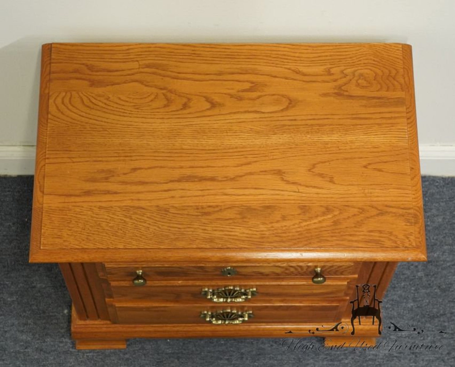 KINCAID FURNITURE Solid Oak Rustic Country Style 26 Etsy