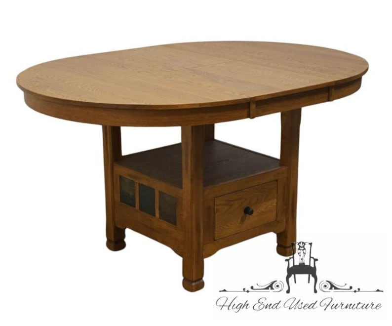 Sunny Designs Rustic Oak Counter Height Dining Table