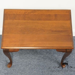 HIGH END Vintage Solid Cherry Traditional Style 28x18 Accent Tea Table 2220-10 image 3