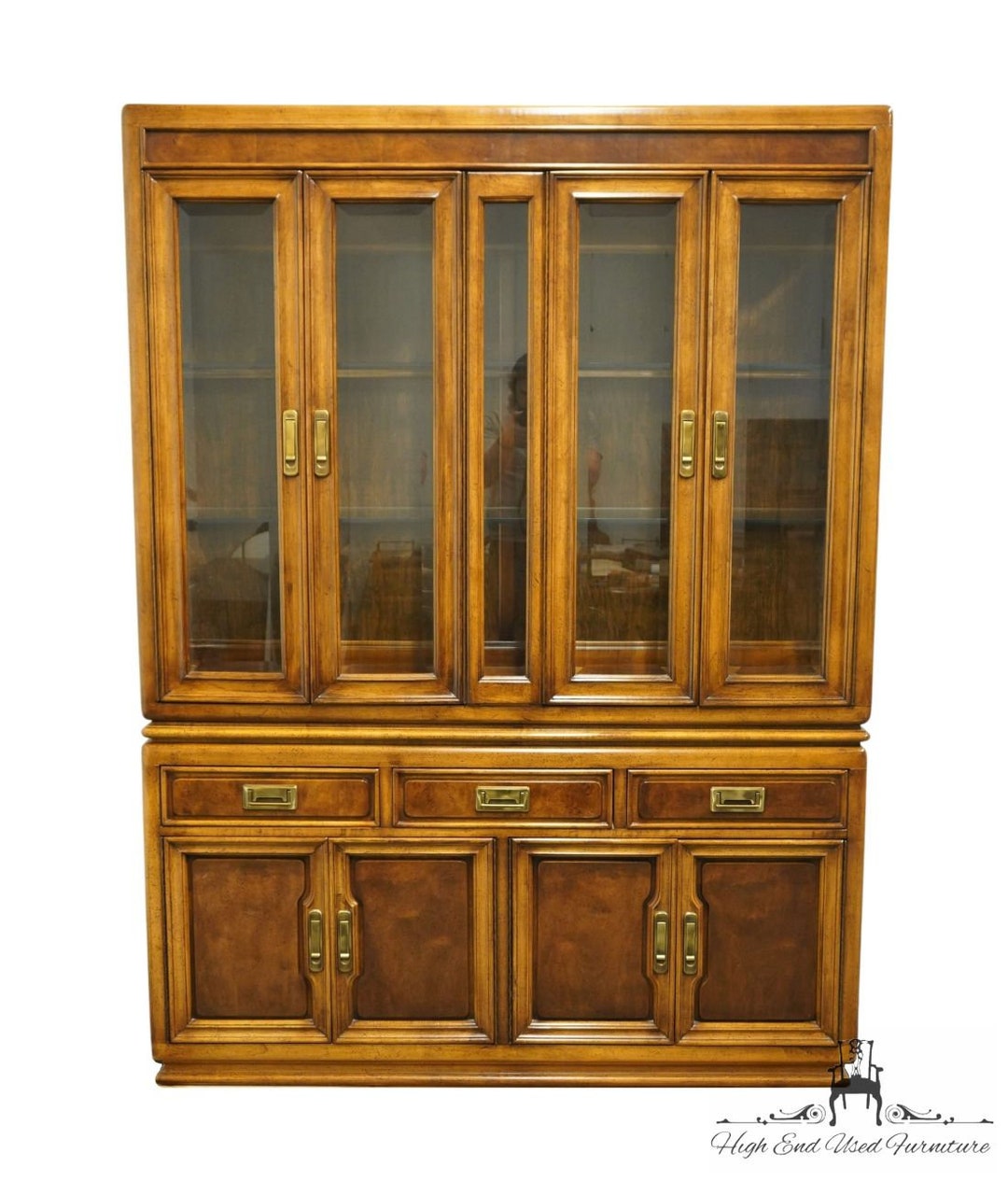 UNIQUE FURNITURE MAKERS Asian Inspired 60 Lighted Display China 8833 Etsy