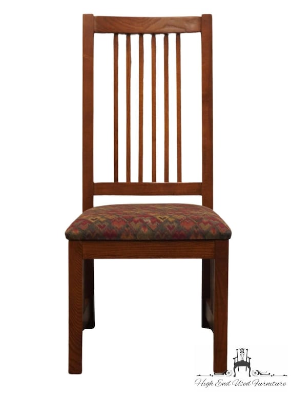 Bassett mission style 2024 dining room set
