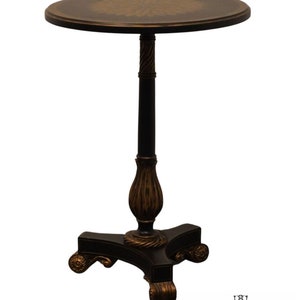 MAITLAND SMITH Handmade Contemporary Modern 21 Round Accent End / Lamp Table 3230-657 image 1