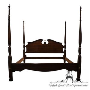 KINCAID FURNITURE Cherry Mountain III Four Poster King Size Four Poster Rice Bed 71-236