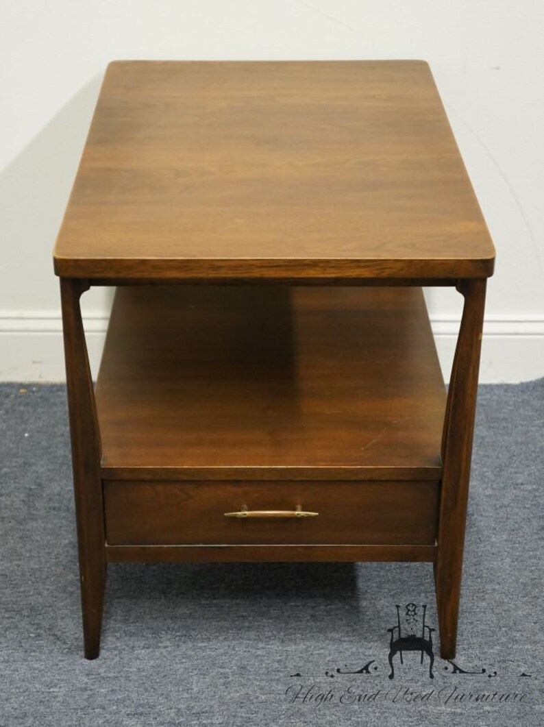 BROYHILL FURNITURE MCM Mid Century Modern 20 Accent End Etsy