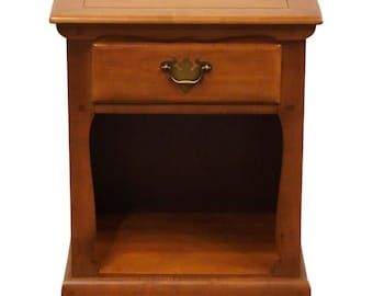 DIXIE FURNITURE Maple Valley Collection Colonial / Early American 20" Open Cabinet Nightstand 100-21