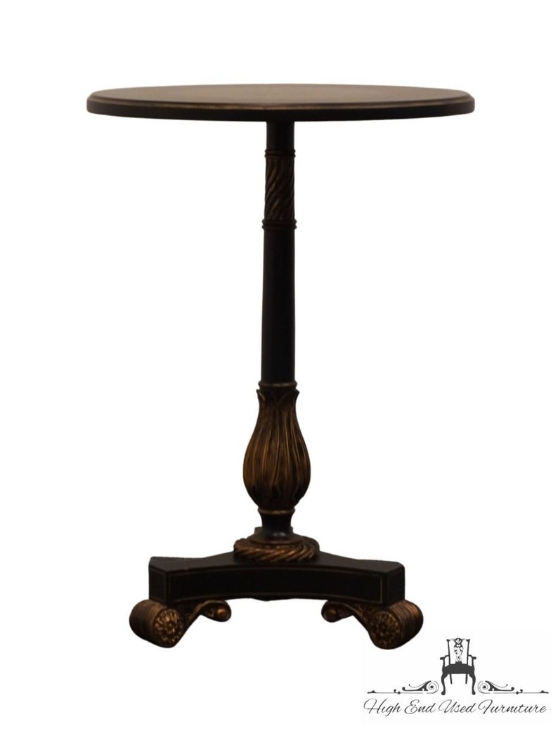 MAITLAND SMITH Handmade Contemporary Modern 21 Round Accent End / Lamp Table 3230-657 image 5