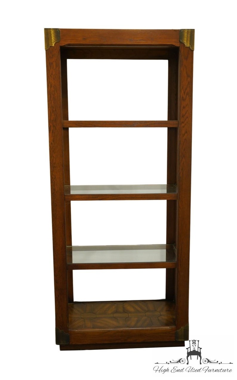 KROEHLER Centurian Collection Rustic Americana Style 32 Librería Abierta Etagere T121-97 imagen 6