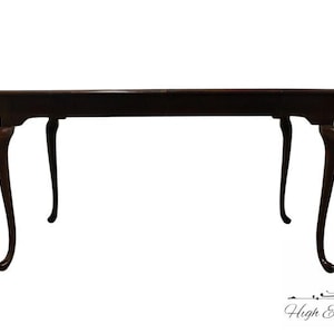 THOMASVILLE FURNITURE Collector&#39;s Cherry Collection Traditional Style 103&quot; Drop Leaf Dining Table 10121-790