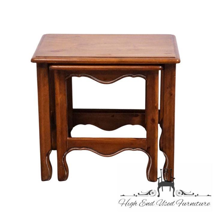 最後の値下げ■ETHAN ALLEN■2人　中古品 ETHAN ALLEN Chateau Normandy Collection Solid Pine 25