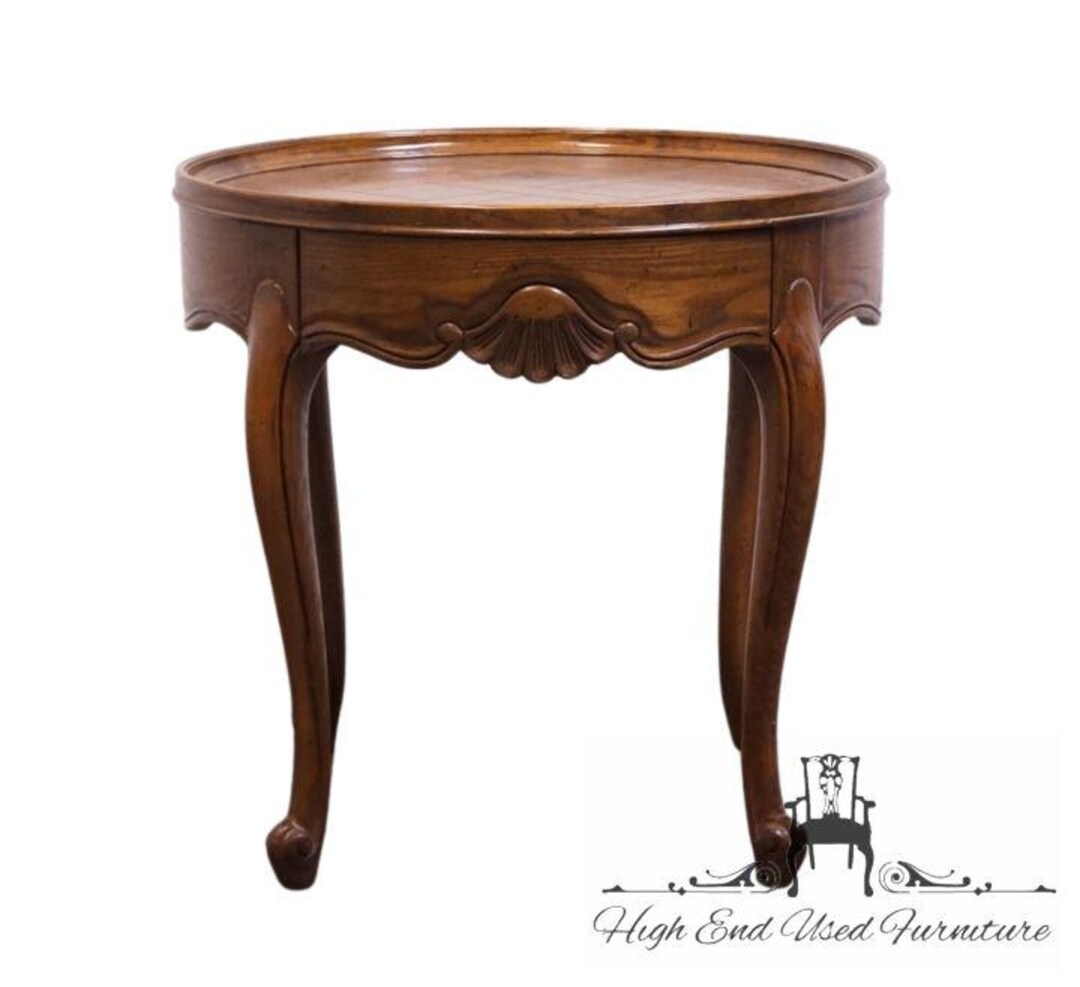 BAKER FURNITURE Solid Walnut Country French Provincial 26