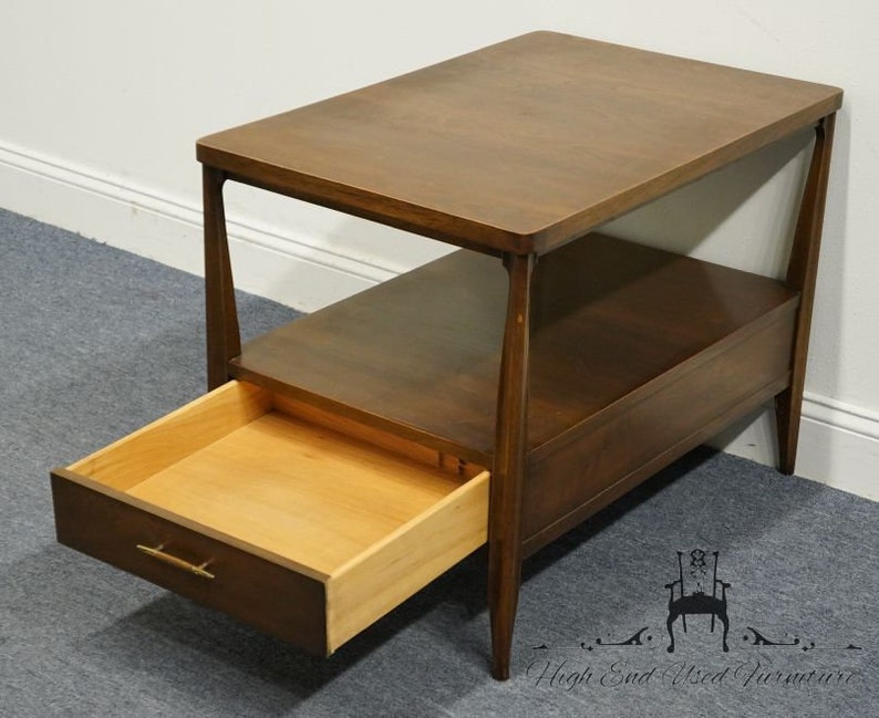 BROYHILL FURNITURE MCM Mid Century Modern 20 Accent End Etsy