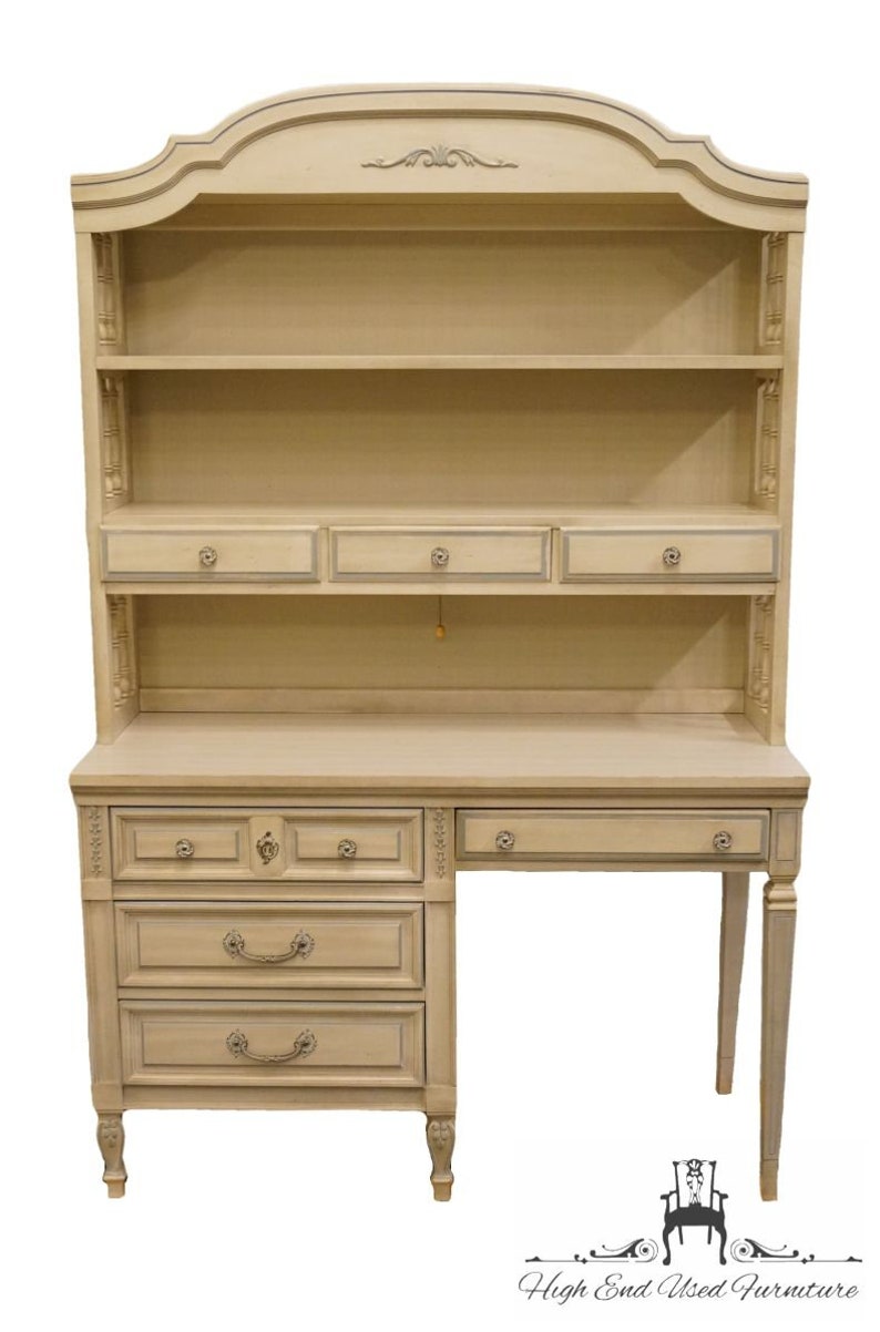Dixie French Provincial 46 Student Desk Vanity W Etsy