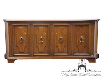 HERITAGE FURNITURE Solid Cherry Italian Neoclassical Style 76" Buffet Sideboard 14-352-30