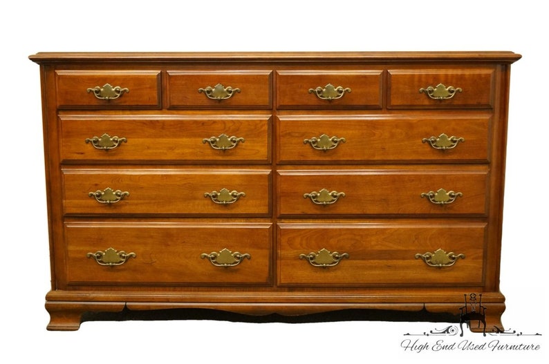 Cresent Furniture Chippendale Traditional Style Solid Cherry Etsy