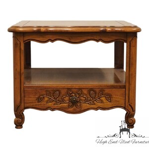 THOMASVILLE FURNITURE LaGalerie Provencale Collection French Provincial 27" Square Accent End Table 7971-250