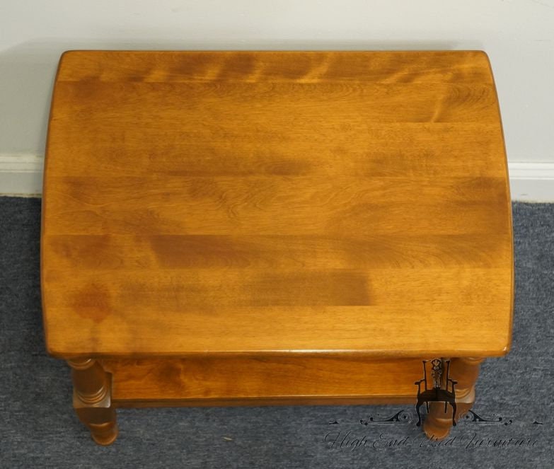 ETHAN ALLEN Heirloom Nutmeg Maple Colonial Early American 27
