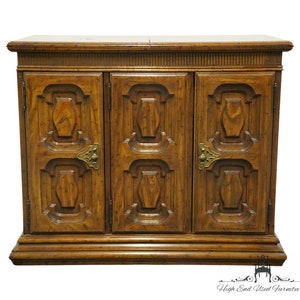 DREXEL HERITAGE Marcay Collection Rustic Country French Style 38&quot; Flip-Top Server Buffet 183-504