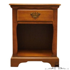 DIXIE FURNITURE Maple Valley Collection Colonial / Early American 20 Open Cabinet Nightstand 100-21 image 7