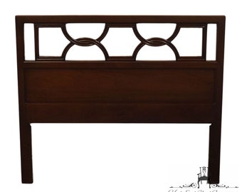 HENREDON FURNITURE Solid Mahogany Traditional Style Twin Size Headboard 2230