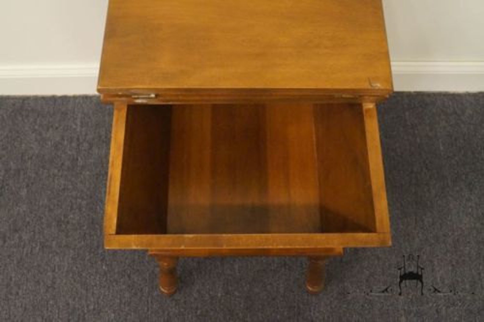 HEYWOOD WAKEFIELD Old Colony Maple Dough Box End Table Etsy