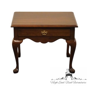 PENNSYLVANIA HOUSE Limited Edition Solid Cherry Traditional Style 22x16&quot; Accent End Table