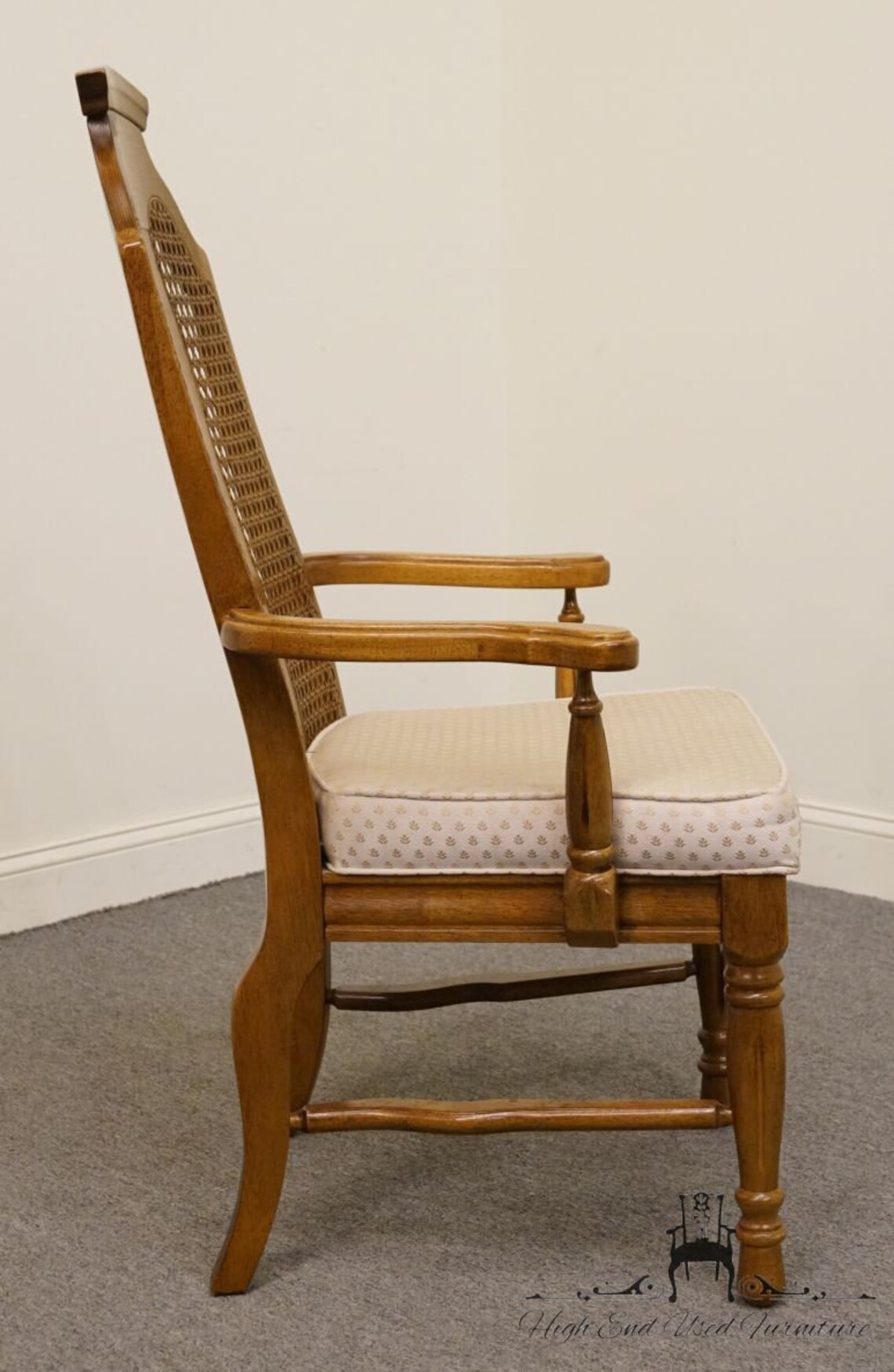 Set Of 2 Henry Link / Dixie Contemporary Style Cane Back Etsy