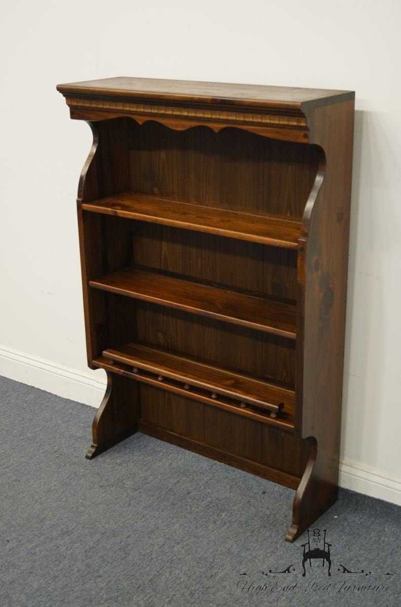 Ethan Allen Antiqued Pine Old Tavern Crp 32 Bookcase Etsy