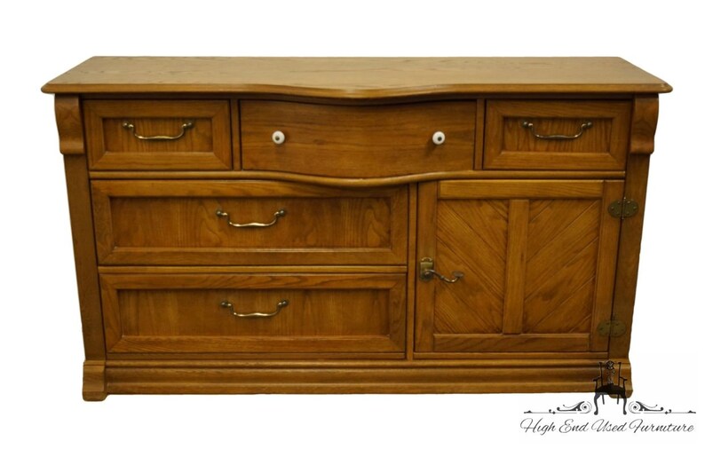 PULASKI FURNITURE Keepsakes Collection Golden Oak 60 Etsy