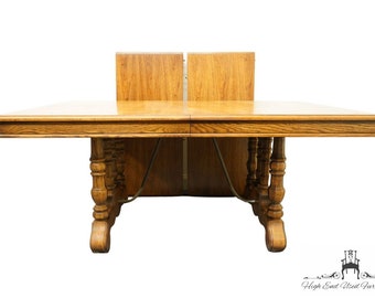 THOMASVILLE FURNITURE Segovia Collection Spanish Mediterranean 108" Double Pedestal Dining Table 4622-772