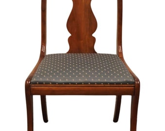 STATTON FURNITURE Centennial Collection Solid Cherry Traditional Federal Style Dining Side Chair 111473