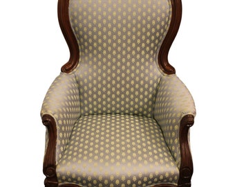 High back victorian chair hot sale