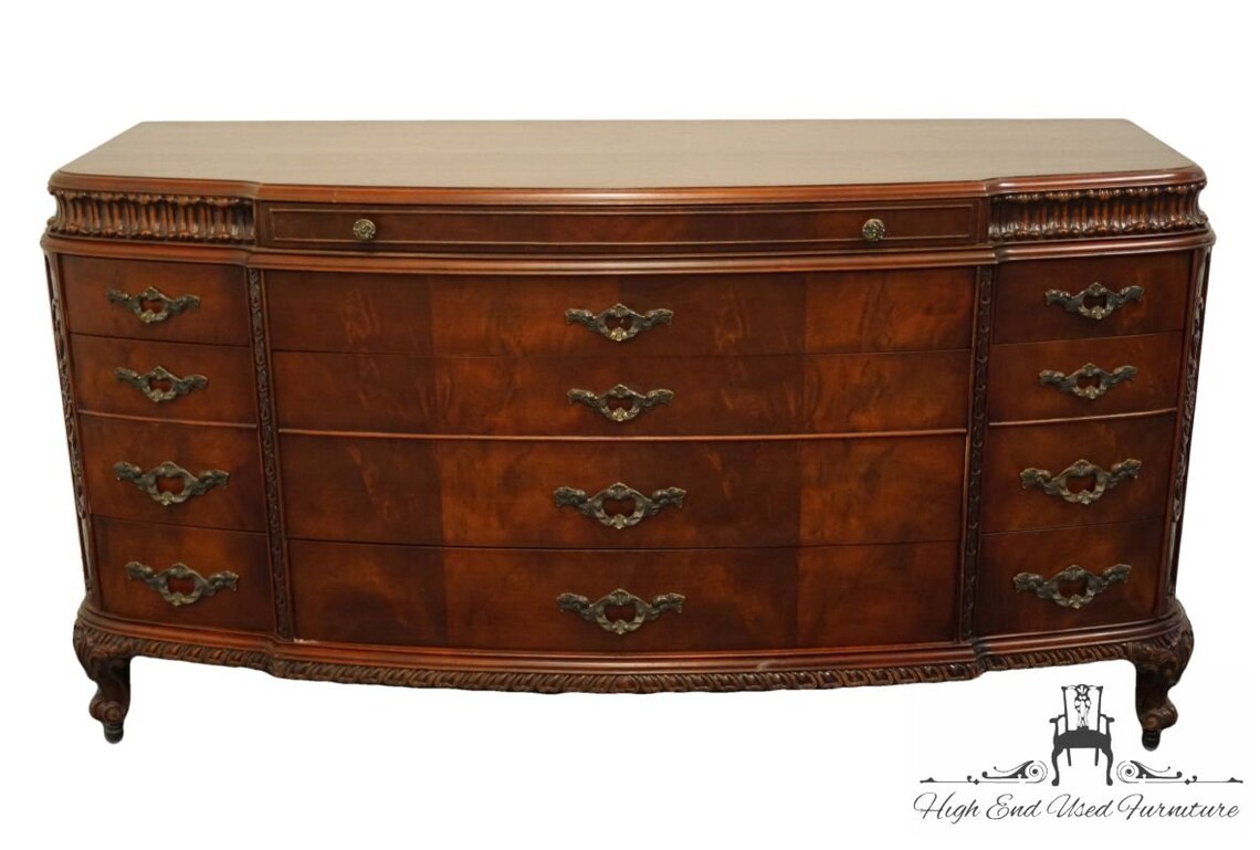 Williamsport Furniture Co. Solid Mahogany English Imperial Etsy