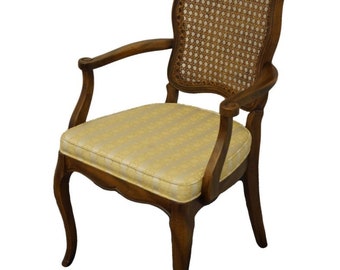 HICKORY MANUFACTURING Country French Cane Back Dining Arm Chair 1250-82