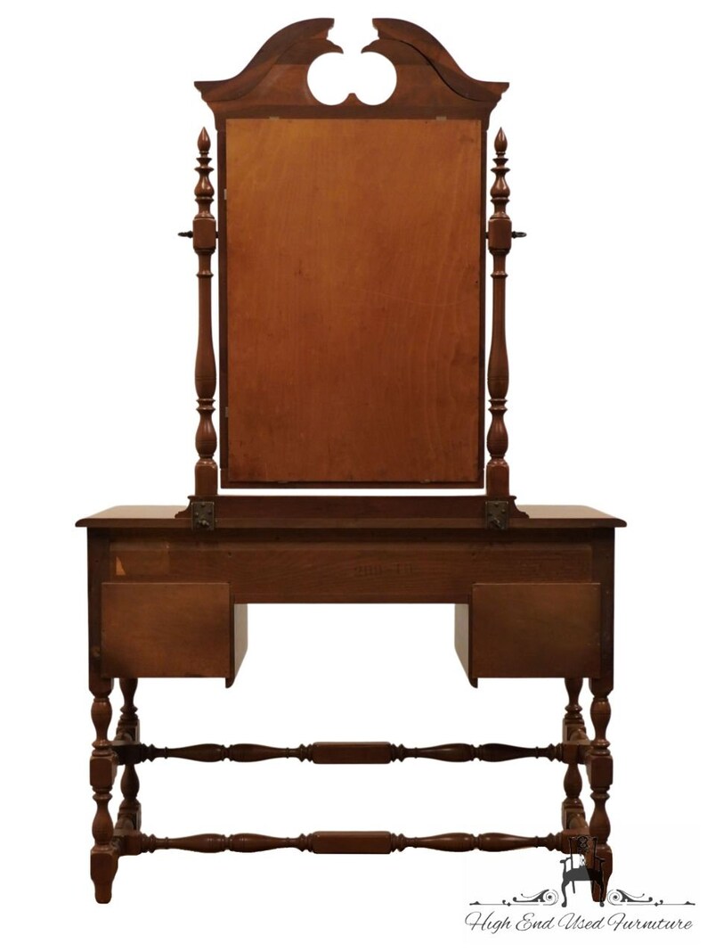 ABERNATHY FURNITURE Co. Solid Mahogany Traditional Style 42 Vanity w. Mirror 208-19 image 9