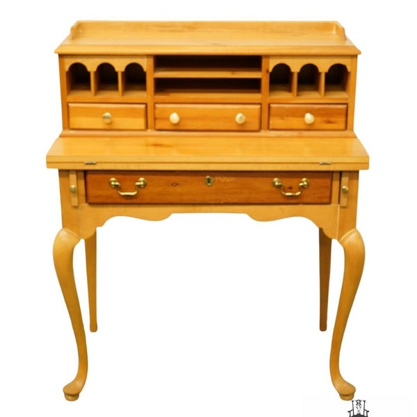 Wood Thomasville Writing Desk Etsy