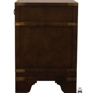 BAKER FURNITURE Asian Chinoiserie 32 Three Drawer Cabinet Nightstand image 8