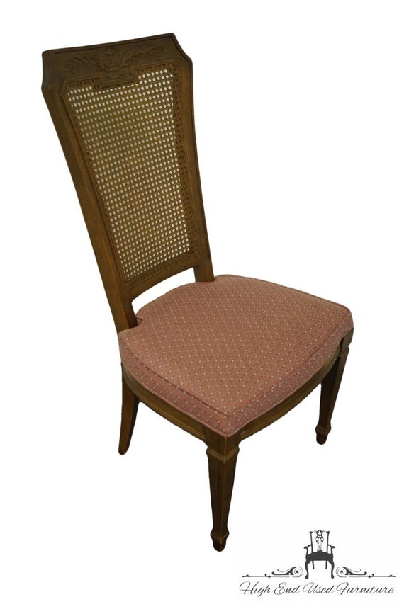 Drexel heritage cane back dining chairs deals