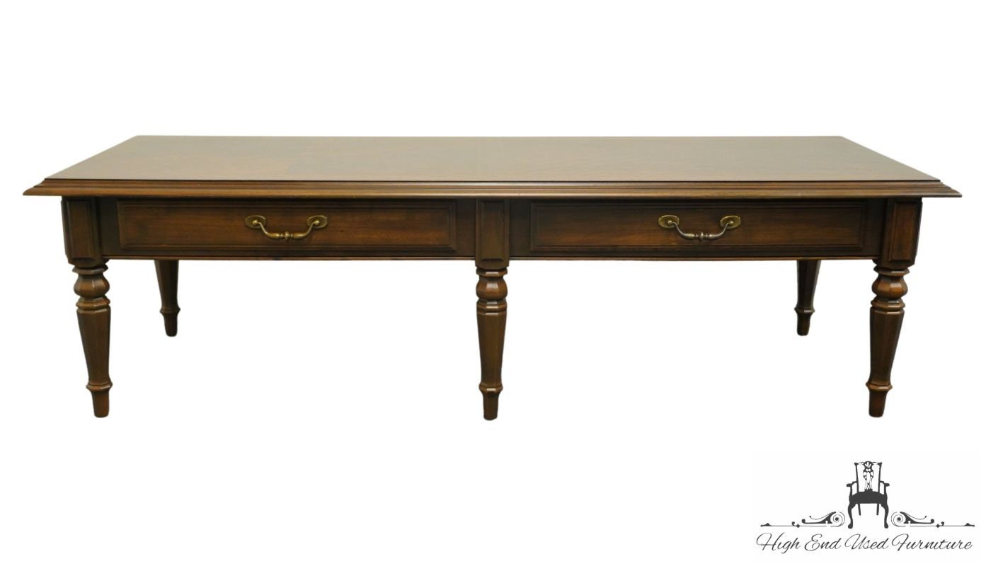 Ethan allen british classics coffee table deals