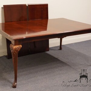 THOMASVILLE FURNITURE Collectors Cherry Traditional Style 108 Dining Table 10121 image 2