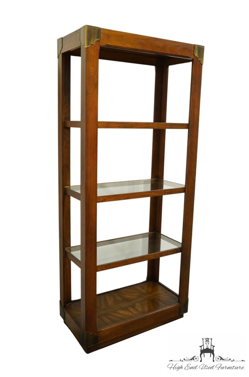 KROEHLER Centurian Collection Rustic Americana Style 32 Librería Abierta Etagere T121-97 imagen 3