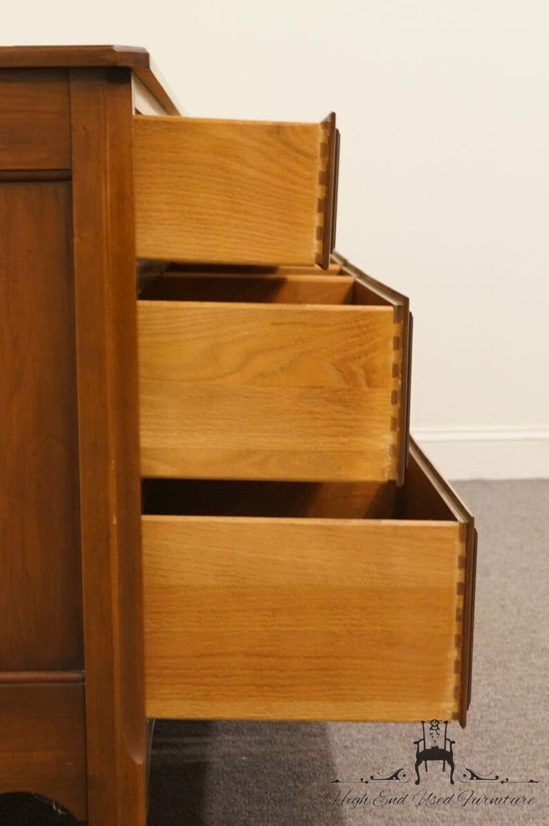 Willett Country Classic Collection French Country Style Solid Cherry Triple Dresser