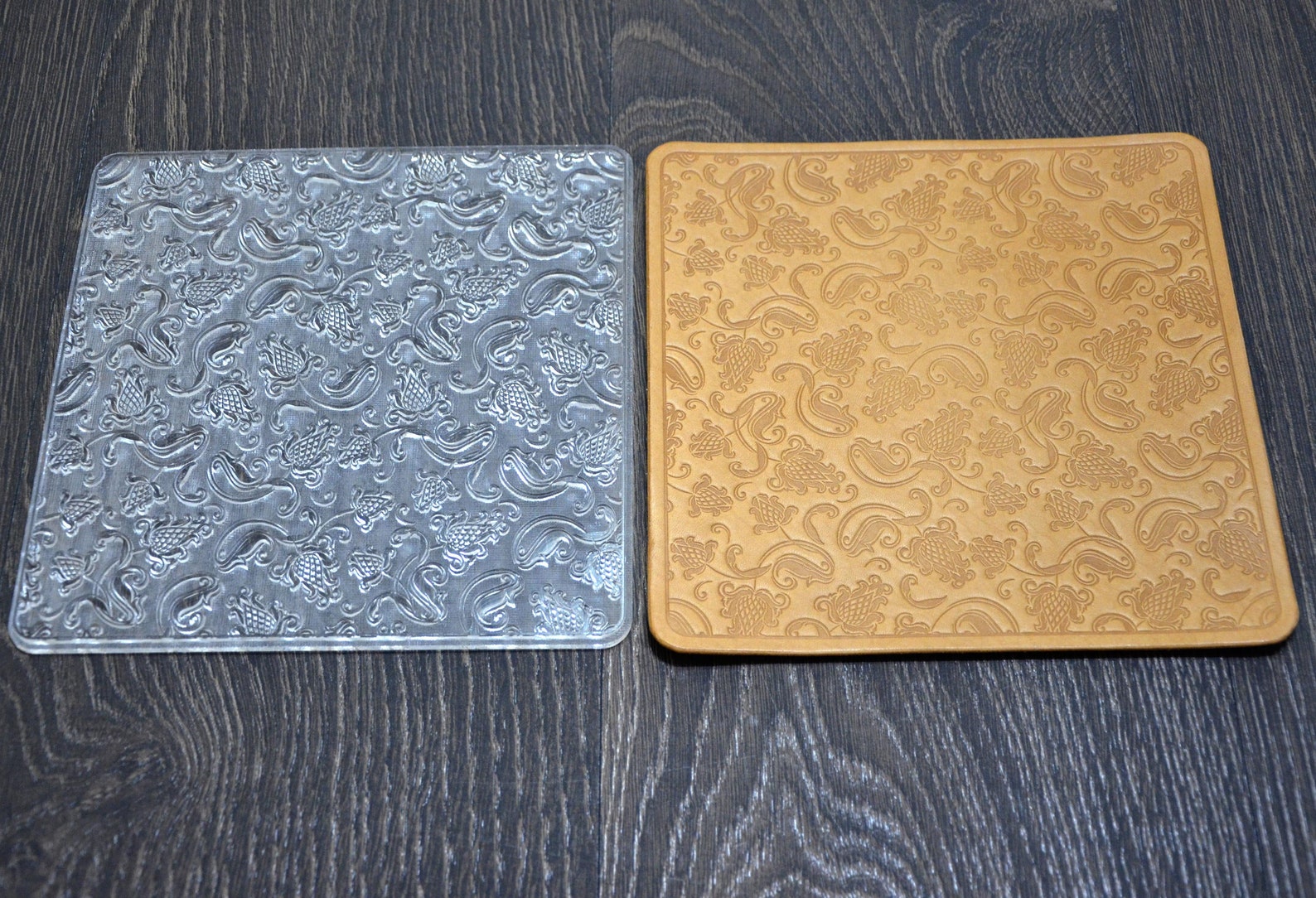 SHERIDAN Style Leather Embossing Plate 9 designs for stamping Etsy
