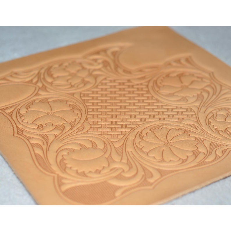 SHERIDAN Style Leather Embossing Plate 9 designs for stamping Etsy