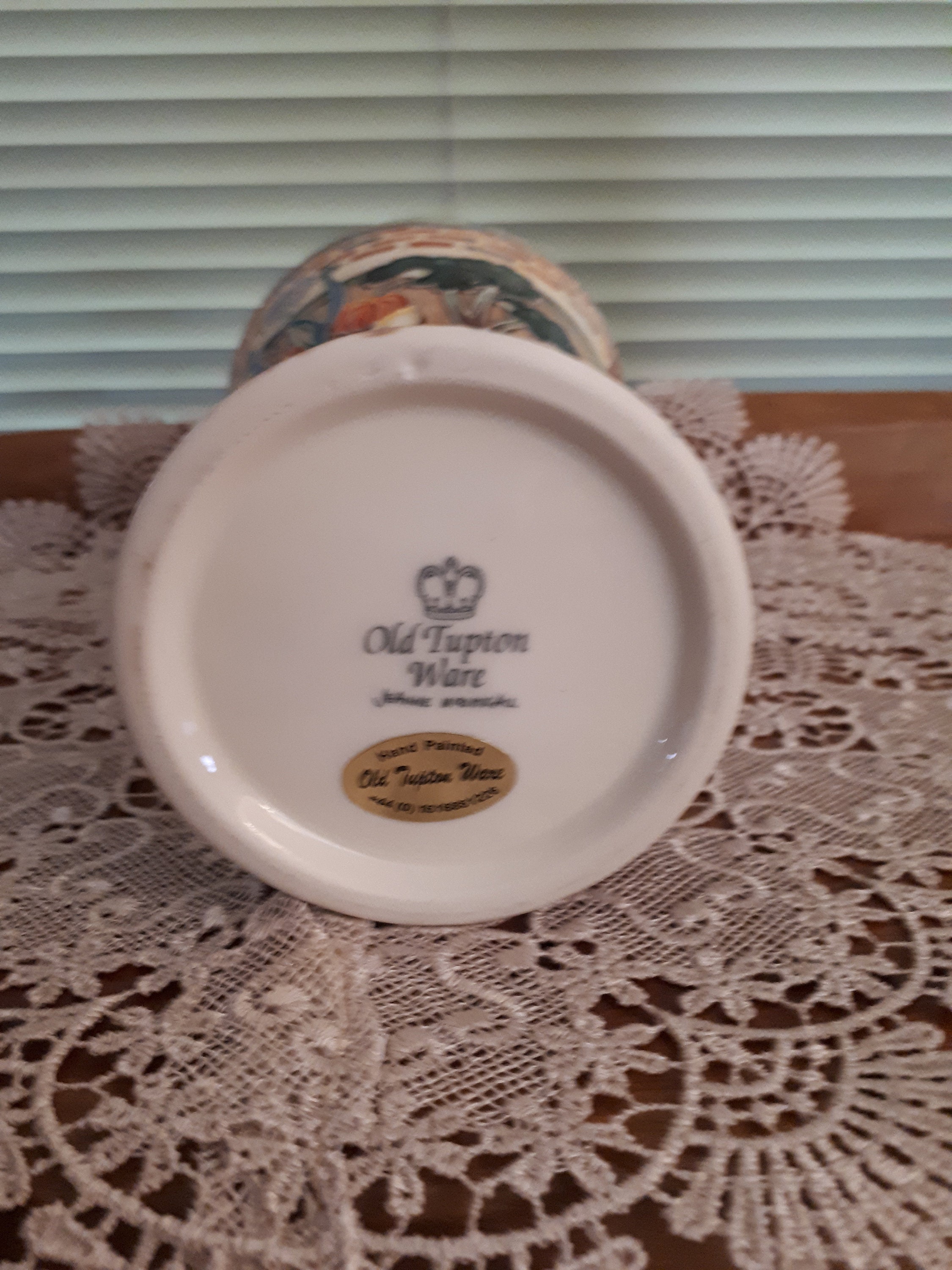 Stunning Old Tupton ware vase 'Farmyard scene Etsy